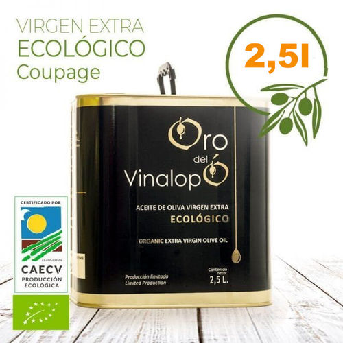 Bio Olivenöl  ‘Oro del Vinalopó’ Virgen Extra 2,5 litro frasco