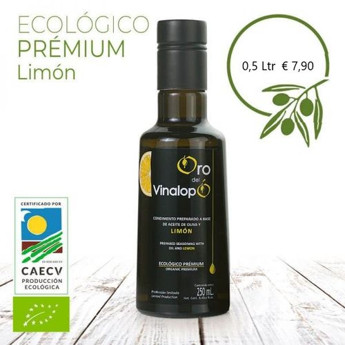 LIMONE Bio Olivenöl ‘Oro del Vinalopó’  0,25 L